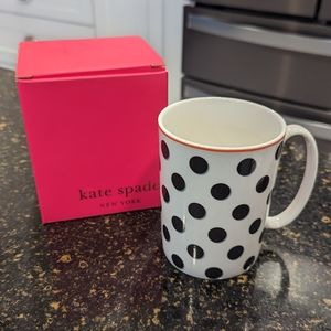 ♠️Kate Spade Lenox Polka Dot Mug